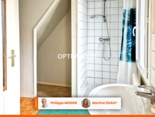 Maison de ville 80 m2, 3 chambres, garage, terrasse et cour 