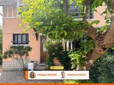 Maison de charme 93 m2, 4 pièces, 3 chambres, garages, terrain clos