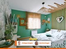 Maison 155 m2, 5 pièces, 3 chambres, terrain, piscine à SAINT YORRE (03)