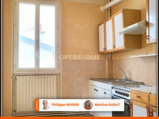 Appartement centre ville T2 de 54.6m2, au 2ème étage, cave