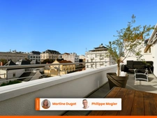 Bel appartement T2 rénové avec grande terrasse au cœur de Vichy (03)