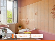 Maison de charme 93 m2, 4 pièces, 3 chambres, garages, terrain clos