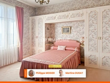 Maison de charme 93 m2, 4 pièces, 3 chambres, garages, terrain clos