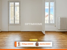Appartement rénové centre ville T2 de 55.29m2, au 2ème étage, cave