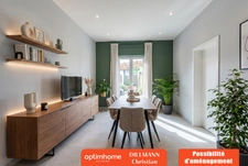 Maison Jumelée avec garage et jardin clos