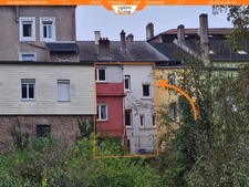 Maison jumelée et garage