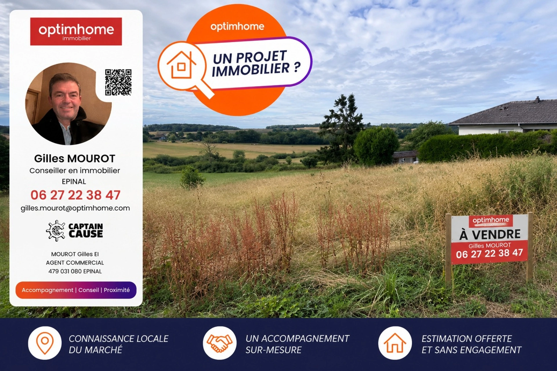 Terrain à vendre de 1 049,00 m² HAROL (88) · 25 000 €