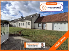 LONGERE DE 170 M² HABITABLES A RENOVER sur un beau terrain de 2000 m² divisible et constructible