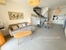OLETTA – Appartement 3 pièces en duplex avec terrasses, jardin et vue montagnes panoramique