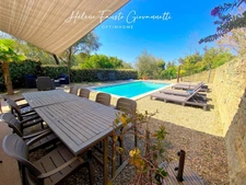 Propriété vue mer avec piscine à Oletta