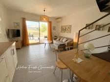 OLETTA – Appartement 3 pièces en duplex avec terrasses, jardin et vue montagnes panoramique