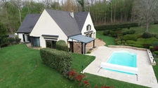 CHEZY SUR MARNE (02) à vendre joli plain-pied de 275 m2 sur un terrain clos et arboré de 5800 m2