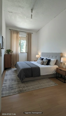 Maison de plein pied 4 pièces sur un terrain d'environ 1400 m2 