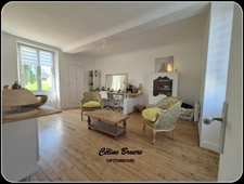 Maison individuelle en pierre avec appartement et local commercial à vendre 140m² TROARN (14)