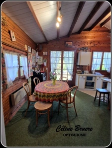 JUZIERS - DOMAINE ILE VERTE  – CHALET 3 CHAMBRES – 115 500 € 