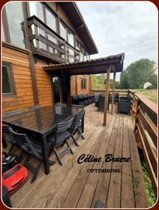 JUZIERS - DOMAINE ILE VERTE  – CHALET 6 CHAMBRES – 199000 € 
