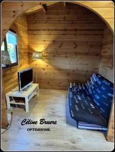 JUZIERS - DOMAINE ILE VERTE  – CHALET 2 CHAMBRES – 131 000 € 