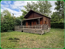 JUZIERS - DOMAINE ILE VERTE  – CHALET 2 CHAMBRES – 126 000 € 