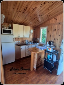 JUZIERS - BORD DE SEINE  – CHALET 2 CHAMBRES – 127 000 € 