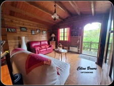JUZIERS - DOMAINE ILE VERTE  – CHALET 2 CHAMBRES – 116 000 € 