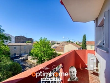 T2 lumineux de 40 m² Climatisé avec Balcon plein Sud, garage et cave - Nîmes Grezan