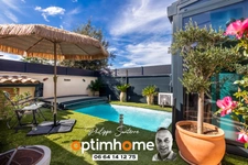 CODOGNAN - Villa contemporaine de plain-pied avec piscine