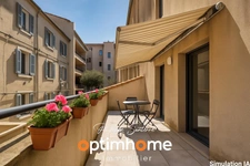 Appartement T3 2 chambres avec deux balcons + garage – Nîmes Centre-ville