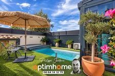 CODOGNAN - Villa contemporaine de plain-pied avec piscine