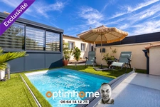 CODOGNAN - Villa contemporaine de plain-pied avec piscine