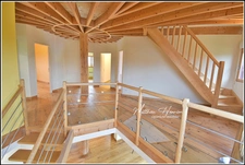 Maison d’architecte polygonale bioclimatique, unique sur le secteur