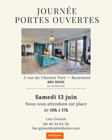 PORTES OUVERTES SAMEDI 13 JUIN 10h-17h