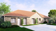 A TETEGHEM - MAISON NEUVE SEMI-INDIVIDUELLE PLAIN PIED ! "ON POSE LES MEUBLES..." A 15 MN DU CENTRE VILLE DE DUNKERQUE !