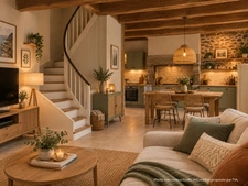 Maison en pierres 112 m² et dépendances