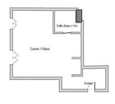 Appartement à louer 1 pièces VERSAILLES (78)