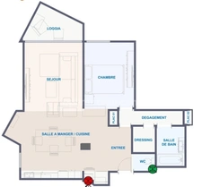 Appartement à vendre 2 pièces LE CHESNAY (78)