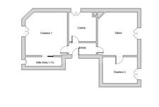 Appartement à vendre 3 pièces VERSAILLES (78)