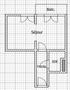 Appartement à vendre 1 pièces LE CHESNAY (78)