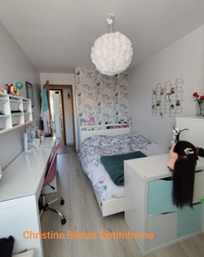 Charente, à Mornac. Maison 99 m², 4 chambres, jardin, terrain clos 930 m² avec garage.