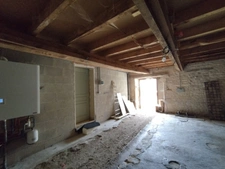 CHARENTE/AIGRE. Maison en pierre rénovée, 3 chambres(poss 4) avec jardin clos 1169 m² (gite ou chambres d'hôtes)