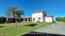 CHARENTE, COULGENS, maison 131 m² 4 chambres, terrain de 2000 m².