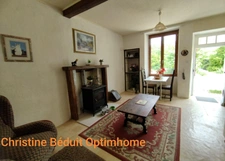 CHARENTE, COURCOME, maison 198 m², 4 chambres, grange, terrain 2401 m² clos 