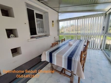 RUFFEC. Maison de 65 m² sur sous -sol, véranda, terrain 1954 m² clos.