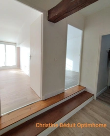 SAINT FRONT en Charente, maison 90 m², rénovée 3 chambres, abri pour voiture et terrain 1017 m²