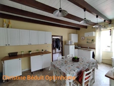CHARENTE, COURCOME, maison 198 m², 4 chambres, grange, terrain 2401 m² clos 