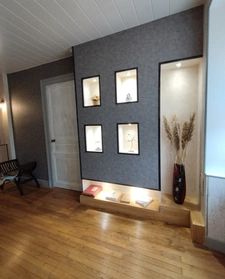Charente, exceptionnelle ! A 10mn de La Rochefoucauld, maison 206 m², pièce de vie 70 m², grange, terrain clos 3602m²