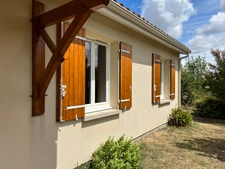Maison de plain pied avec jardin et garage GUITRES 