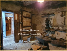 A Malves-en-Minervois, en exclusivité : maison de village de caractère à réinventer avec cour, terrasse et dépendances.
