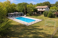 Lot-et-Garonne (47) –  Villa semi enterrée avec piscine 