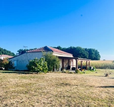 Charmante maison en pierre rénovée – – Terrain 4 000 m² – Entre Agen et Villeneuve