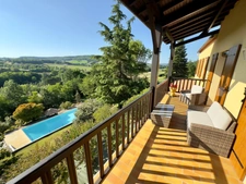 Maison avec vue panoramique + piscine – Penne d’Agenais (47)